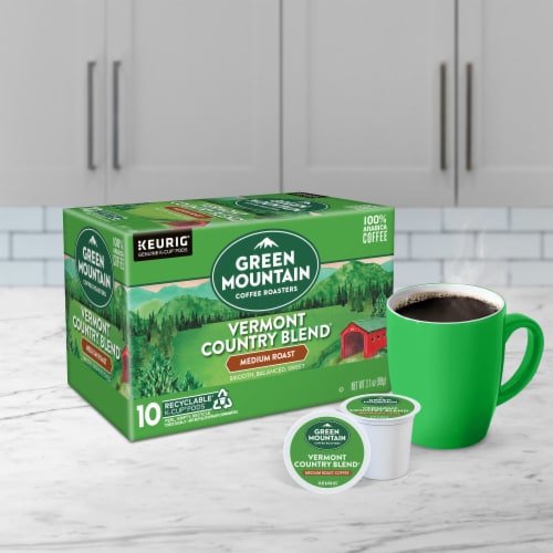 Green Mountain Coffee Roasters Vermont Country Blend Medium Roast K Cup Coffee Pods 10 ct 3.1 oz Pick n Save