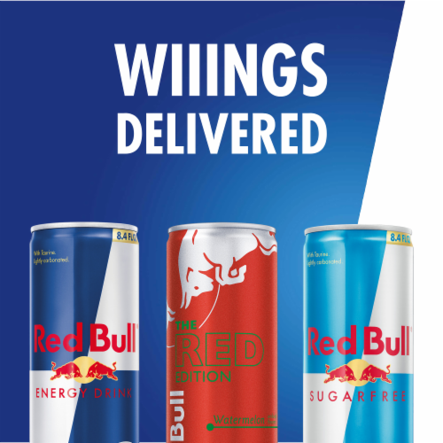 Red Bull® Energy Drink Variety Pack Cans Perspective: back