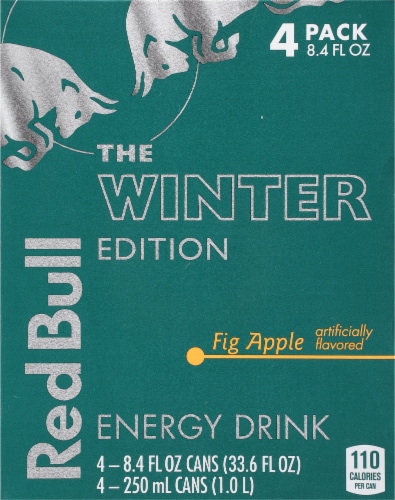 Red Bull Winter Edition Fig Apple Perspective: back