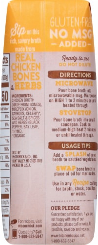 Kitchen Basics® Original Chicken Bone Broth, 8.25 oz - Fry’s Food Stores