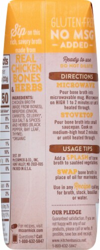 Kitchen Basics® Original Chicken Bone Broth Perspective: back