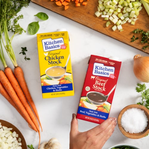Kitchen Basics Original Chicken Stock Perspective: back
