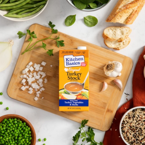 Kitchen Basics® Original Turkey Stock Perspective: back