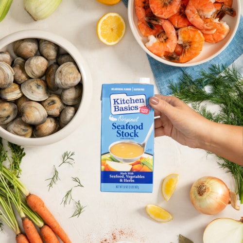 Kitchen Basics Original Seafood Stock, 32 oz - Kroger