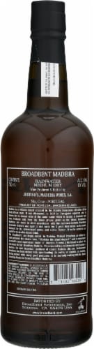 Broadbent Rainwater Madeira Red Wine Perspective: back