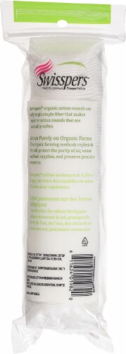 Swisspers® Orgranic Cotton Rounds Perspective: back