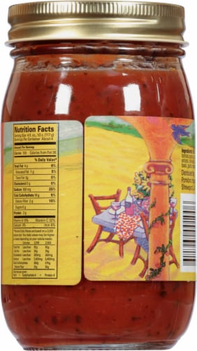 Monjunis Salsa Di Pomidoro Spaghetti Sauce Perspective: back