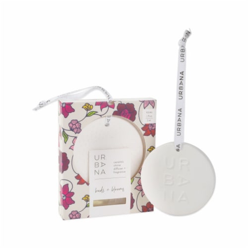 Urbana Buds + Blooms Ceramic Stone Diffuser + Fragrance Perspective: back