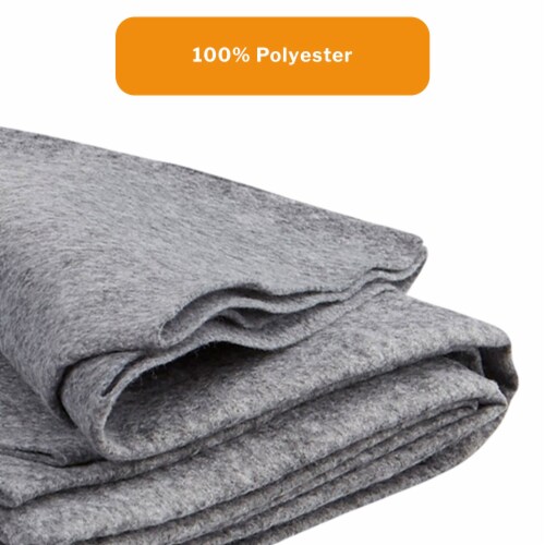 McKesson Disposable Polyester Stretcher Blanket 24 per Case Perspective: back