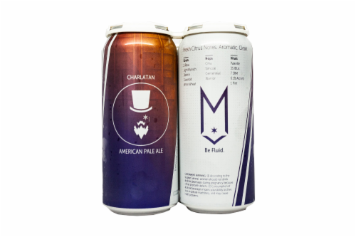 Maplewood Brewery Charlatan American Pale Ale Perspective: back
