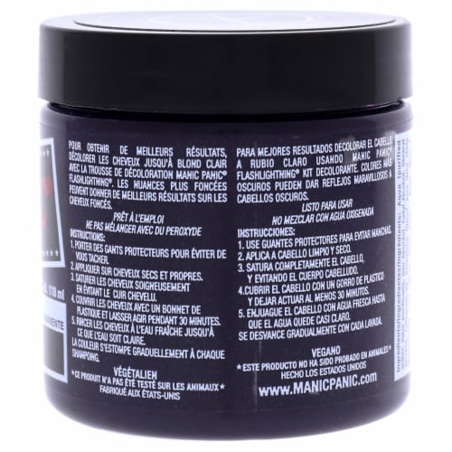 Classic High Voltage Hair Color - Deep Purple Dream Perspective: back