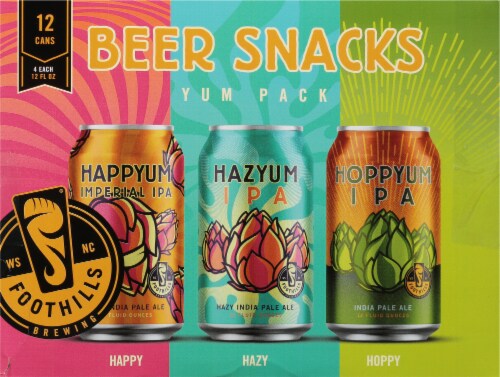 Foothills Beer Snacks Yum Pack Perspective: back