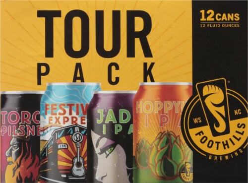Foothills Brewing Tour Variety Pack Perspective: back