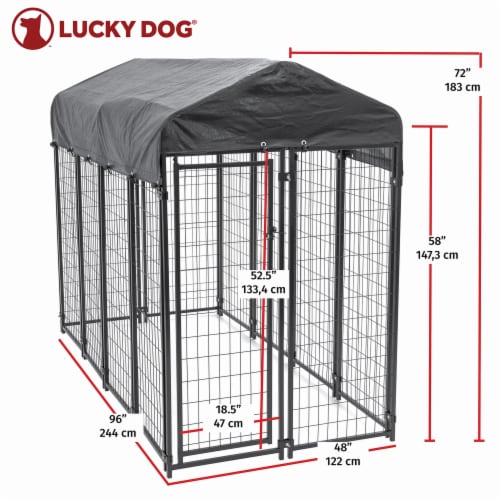 Lucky dog kennel hot sale