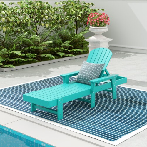 Chaise lounge turquoise online