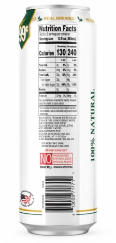 AriZona® Southern Style Sweet Iced Tea Can Perspective: back