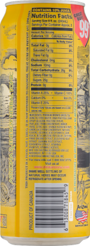 AriZona Rx Energy Herbal Tonic Perspective: back