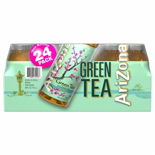AriZona Green Tea Bottles Perspective: back