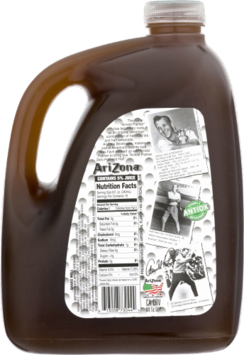AriZona Arnold Palmer Zero Calorie Iced Tea and Lemonade Perspective: back
