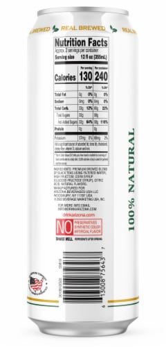 AriZona® Sweet Iced Tea Can Perspective: back