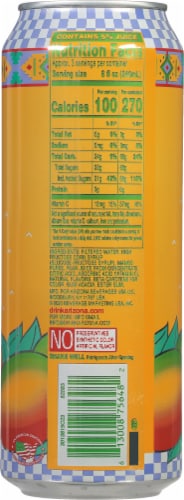 AriZona Mucho Mango Fruit Juice Cocktail Perspective: back