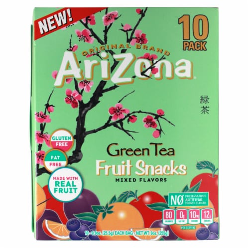 AriZona® Green Tea Fruit Snacks Perspective: back