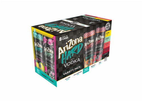 AriZona Hard Vodka Variety Pack Perspective: back