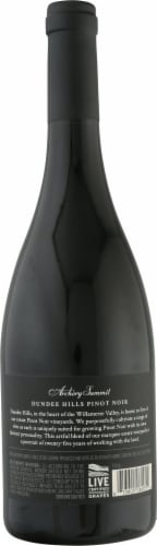 Archery Summit Dundee Hills Pinot Noir Perspective: back