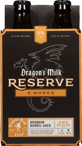 New Holland Brewing Dragons Milk® Reserve Coffee Chocolate Bourbon Barrel-Aged Stout Perspective: back