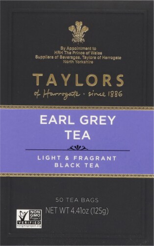 Taylors Of Harrogate Earl Grey Tea Perspective: back