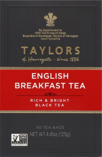 Taylors of Harrogate English Breakfast Tea Perspective: back
