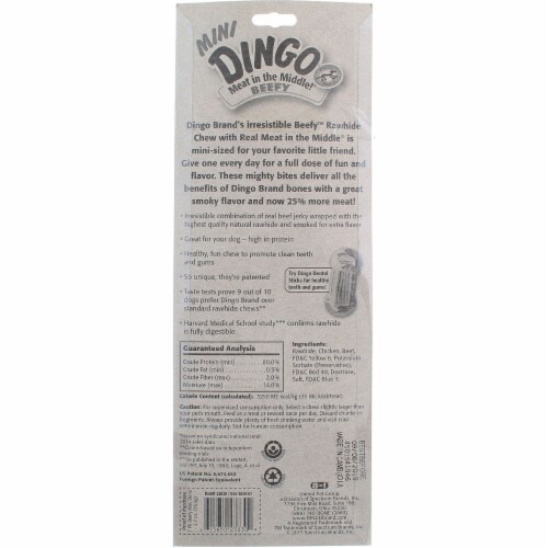 DINGO BEEFY MINI 7PK Perspective: back