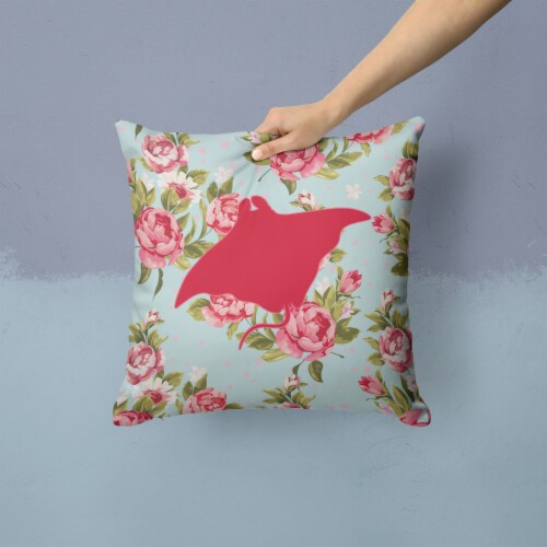 manta ray pillow