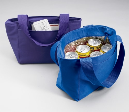 Carolines Treasures  SC9141BU-8808 Blue Australian Cattle Dog Lunch Bag Perspective: back