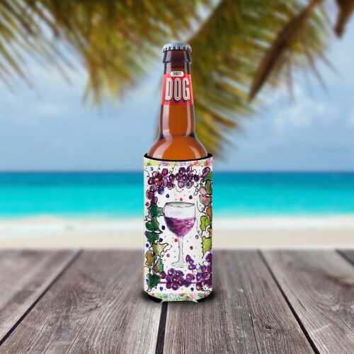 Carolines Treasures 8616MUK Wine Ultra Hugger for slim cans Perspective: back
