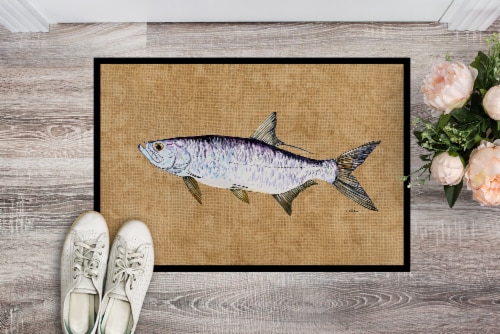 Carolines Treasures 8804MAT Tarpon Indoor or Outdoor Mat 18x27 