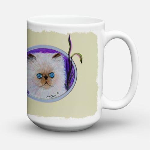 Carolines Treasures SS8020CM15 Cat Coffee Mug 15 oz Perspective: back