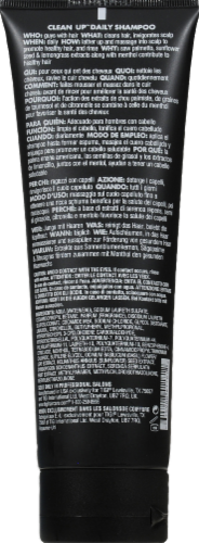Bed Head For Men Clean Up Shampoo Perspective: back