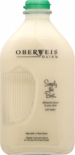 Oberweis Dairy Egg Nog Perspective: back