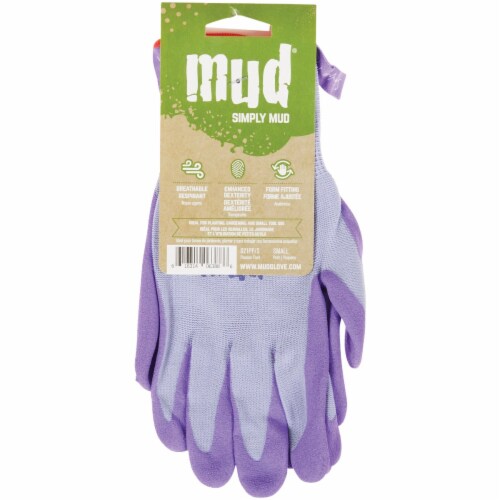 Simply Mud Women's Small Nylon Passion Fruit Garden Glove Perspective: back