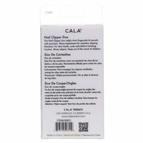 CALA Nail Clipper Duo Mint Perspective: back