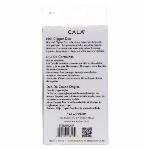CALA Nail Clipper Duo Mint Perspective: back