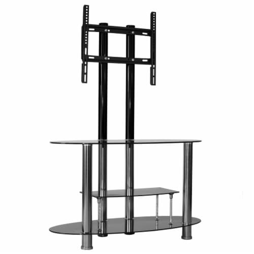Black store glass stand