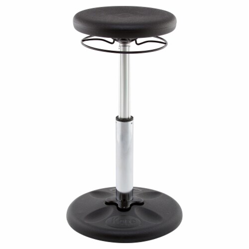Kore Adjustable Wobble Chair 16.5"--21.5" - Black Perspective: back