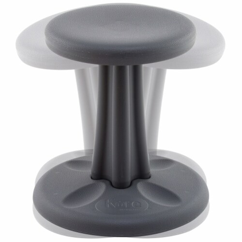 Kore Kids Wobble Chair 14" - Gray Perspective: back
