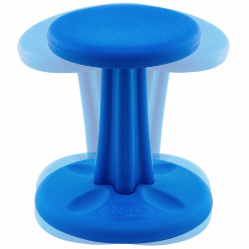 Kore Toddlers Wobble Chair 10" Blue Perspective: back