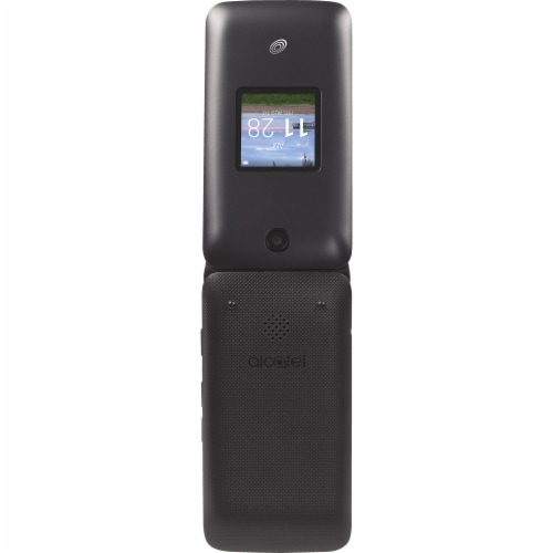 TracFone Wirless MyFlip 2 A406 Non-Contract Cellphone - Black Perspective: back