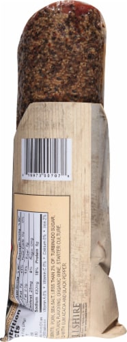 Colameco's® Black Pepper Uncured Salami Perspective: back