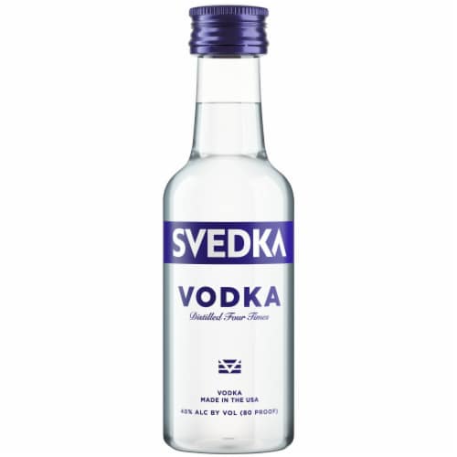 SVEDKA Vodka Perspective: back
