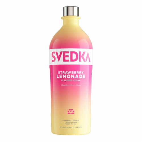 SVEDKA Strawberry Lemonade Flavored Vodka Perspective: back